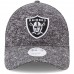 Women's New Era Heathered Gray Oakland Raiders Total Terry 9TWENTY Adjustable Hat 2758798